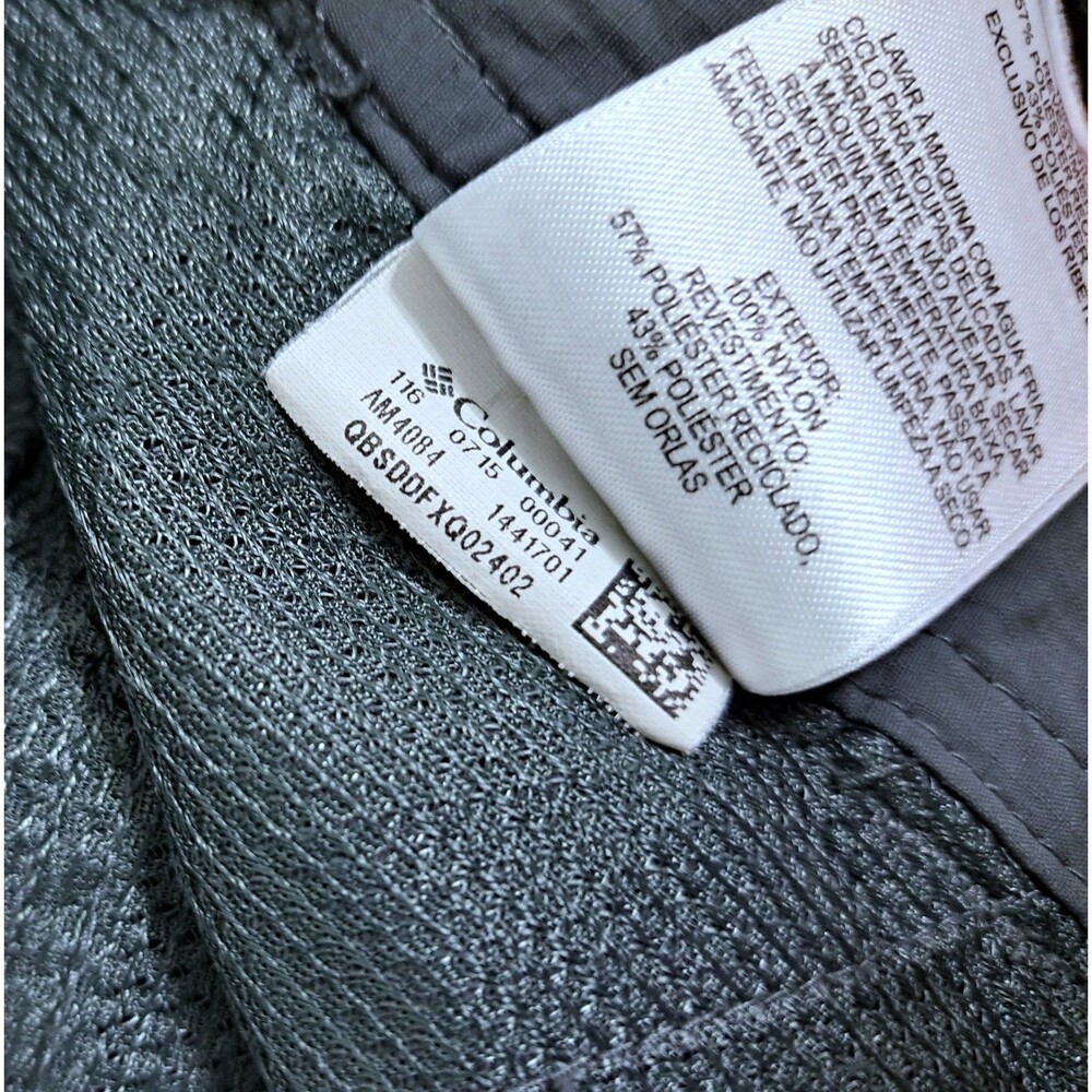 Columbia Cargo Shorts Men's 38 Silver Ridge Hiking Trail Utility Gray Fishing - Picture 5 of 9